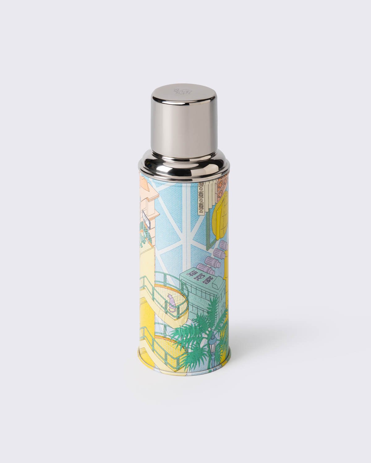 CAMEL, 450ML GLASS VACUUM FLASK "MODERN HK CULTURE" DESIGNED BY KS CHENG, 香港文化系列 by KS Cheng, large